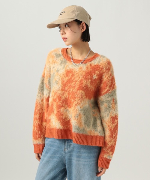 BAYFLOW（ベイフロー） ニット セーター ミックスシャギーニットプル