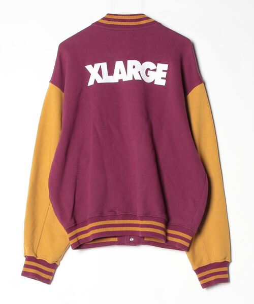 XLARGE（エクストラ ラージ） スタジャン M バーガンディー メンズ