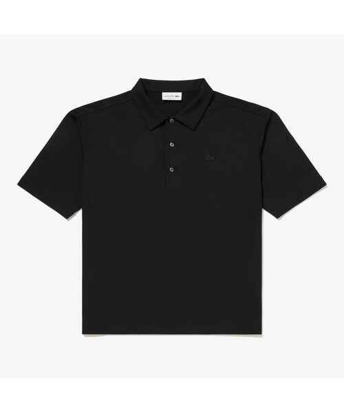 「LACOSTE」 半袖ポロシャツ 4 ブラック メンズの画像