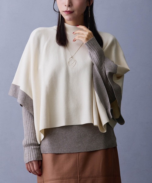 NICOLE white（ニコルホワイト） ニット セーター アンサンブルニット