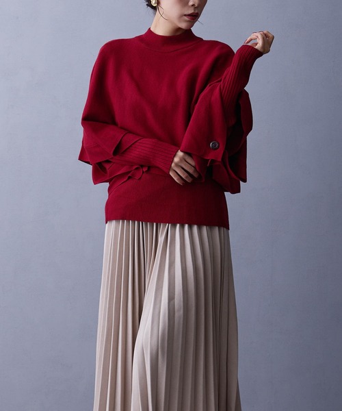 NICOLE white（ニコルホワイト） ニット セーター アンサンブルニット