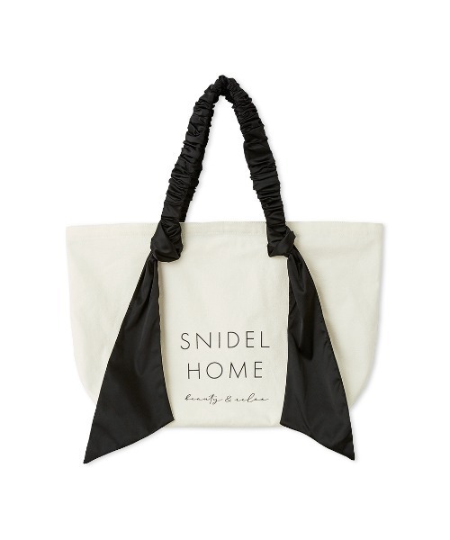 SNIDEL トートバッグ SNIDEL HOME トートバッグ オーガニックキャンバストート -BIG