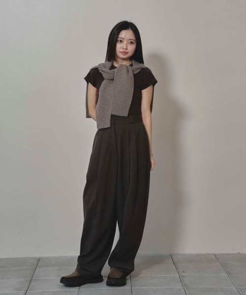 「TODAYFUL」 半袖Tシャツ FREE キナリ レディースの画像