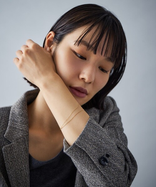 Jouete（ジュエッテ） ブレスレット K10YG ブレスレット レイヤード 