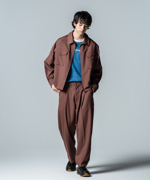 「glamb」 半袖Tシャツ M ブルー メンズの画像
