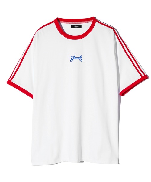 「glamb」 半袖Tシャツ M ブルー メンズの画像