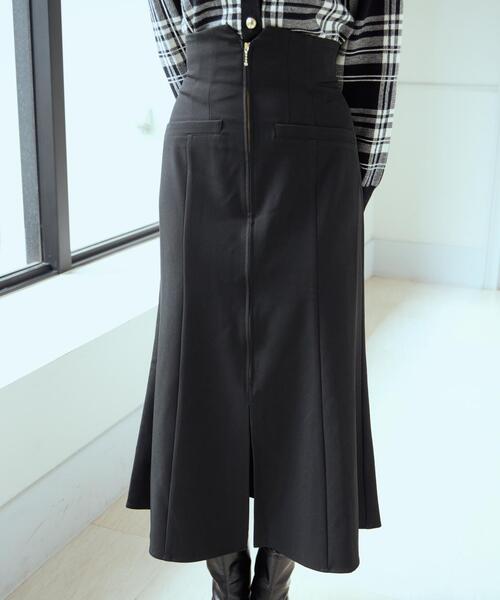 AND COUTURE（アンドクチュール） スカート フロントZIPマーメイド