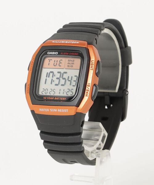 CASIO（カシオ） デジタル腕時計 - ブラック メンズ : ZOZOTOWN Yahoo