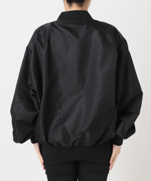 STANDARD JOURNAL ブラック MA-1ジャケット STANDARD JOURNAL ブラック MA-1ジャケット STANDARD JOURNAL ブラック