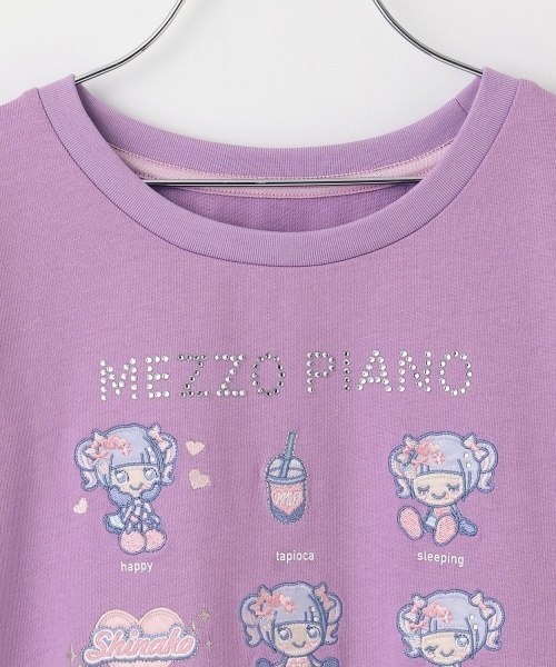 mezzo piano tシャツ 半袖 「しなこちゃん」なりきり半袖Tシャツ大人用