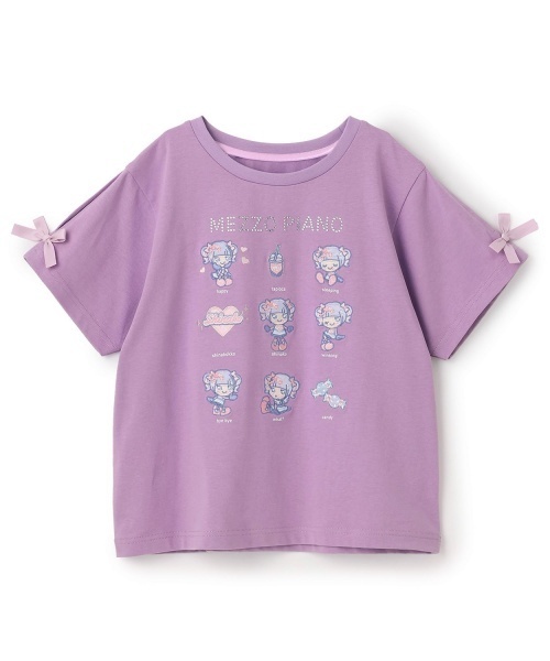 mezzo piano tシャツ 「しなこちゃん」なりきり半袖Tシャツ大人用