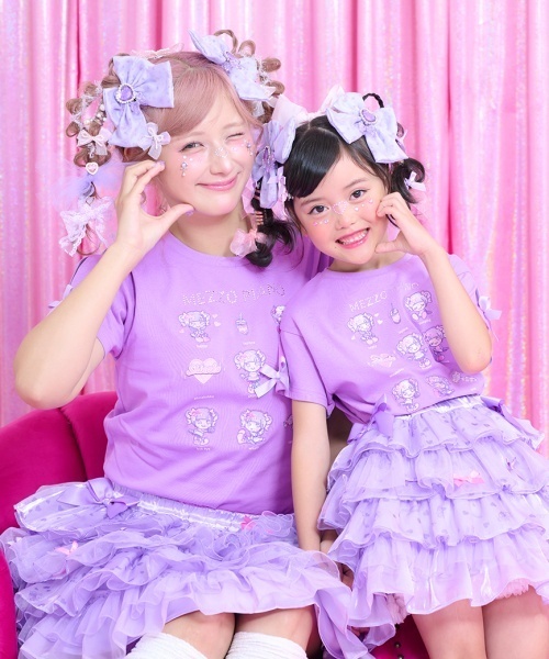 mezzo piano tシャツ 「しなこちゃん」なりきり半袖Tシャツ大人用