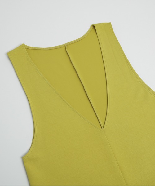 「SUGAR BISKET」 「La-gemme」オーバーオール SHORT グリーン レディース_画像8