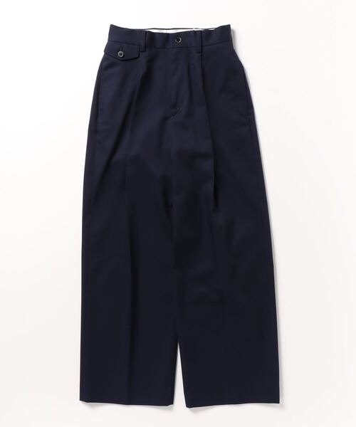 「SHIPS any」 チノパンツ 38 ネイビー レディース_画像2