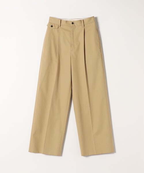 「SHIPS any」 チノパンツ 38 ネイビー レディース_画像3