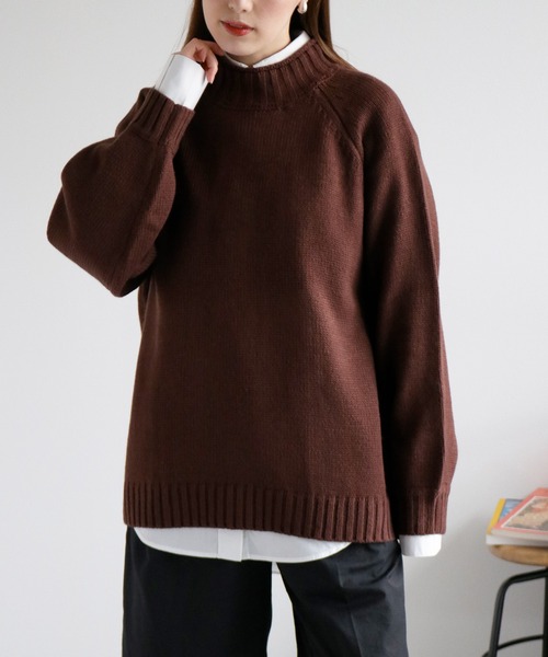 cepo（セポ） ニット セーター カシミアタッチハイネックニット