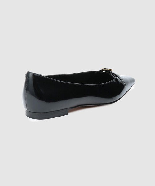 「ROPE'」 フラットパンプス 37 ダークブラウン レディース_画像3