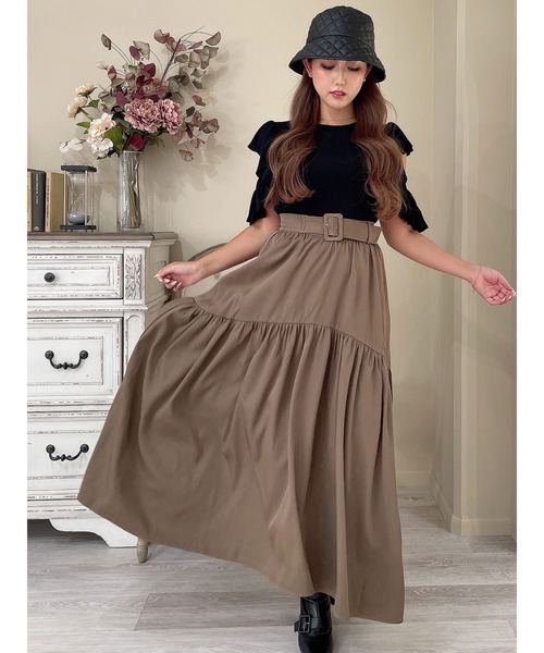 「DURAS」 ロングスカート FREE ブラック レディース_画像4