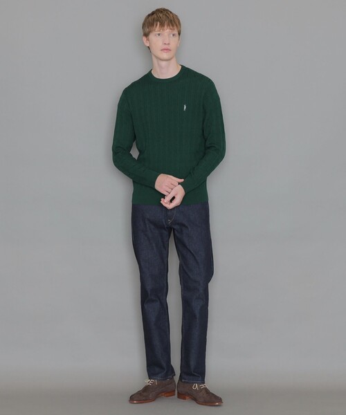 「MACKINTOSH LONDON」 長袖ニット L ホワイト メンズ_画像5
