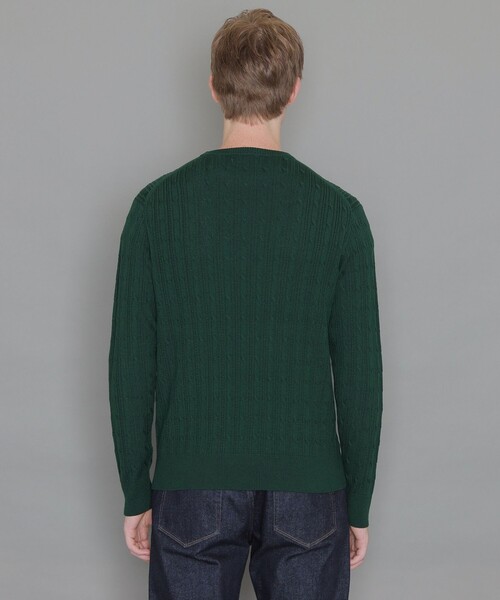 「MACKINTOSH LONDON」 長袖ニット L ホワイト メンズ_画像8