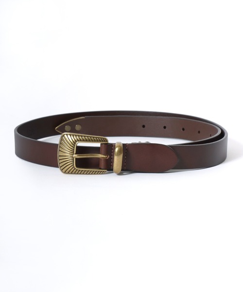 Lee（リー） ベルト Leather Western Belt/25mm 牛革 ウエスタン