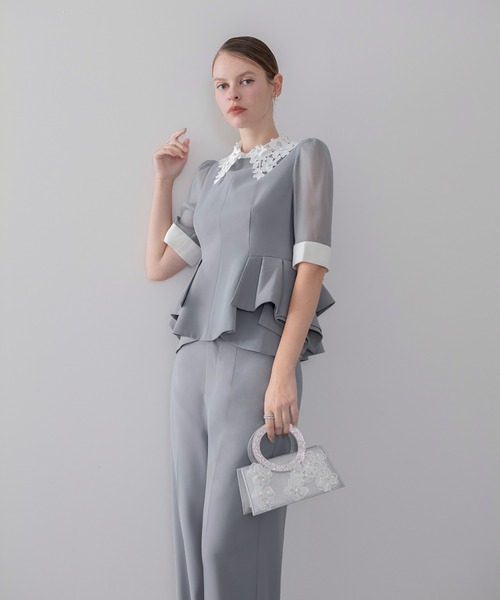 Leja ぺプラム パンツ ドレス　新品未使用 Leja（レジャ） パンツドレス : ZOZOTOWN Yahoo!店 - 通販 - Yahoo