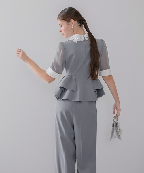 【早い者勝ち・美品】Leja ぺプラム パンツ ドレス【3/3-3/7発送不可】 Leja（レジャ） パンツドレス : ZOZOTOWN Yahoo!店 - 通販 - Yahoo