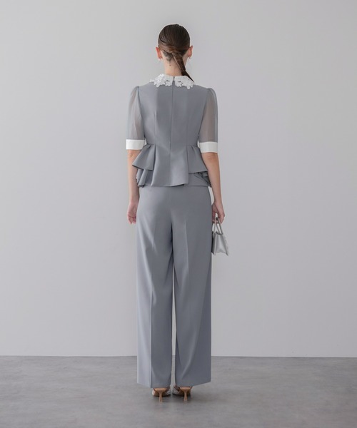 Leja ぺプラム パンツ ドレス　新品未使用 Leja（レジャ） パンツドレス : ZOZOTOWN Yahoo!店 - 通販 - Yahoo