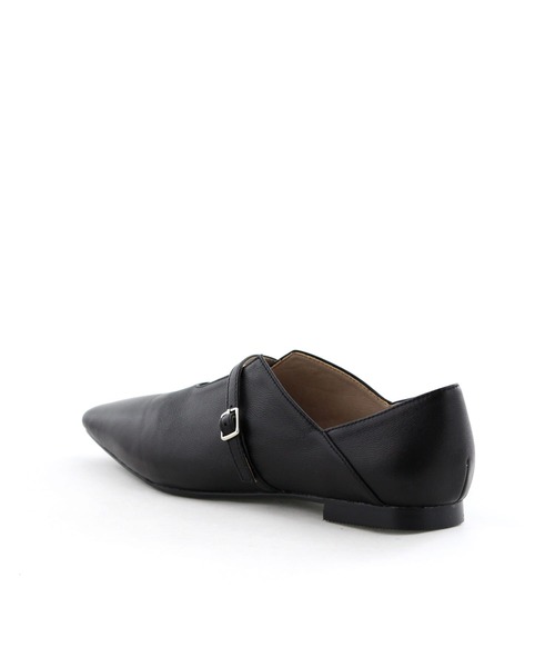 「HIMIKO」 フラットパンプス 24.0cm ブラック レディース_画像6