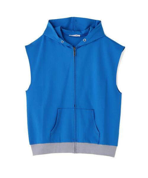 「L.H.P」 ジップアップパーカー F チャコールグレー レディース_画像6