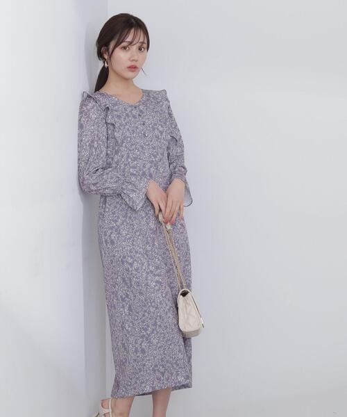「PROPORTION BODY DRESSING」 長袖ワンピース SMALL ベージュ レディース_画像5