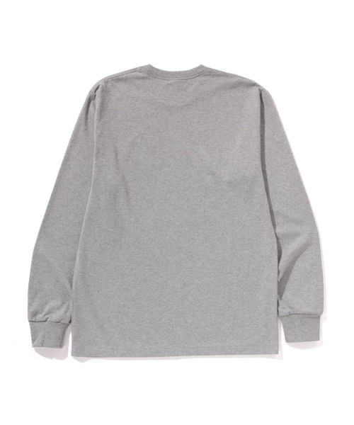 A BATHING APE（アベイシングエイプ） tシャツ COLLEGE LS TEE メンズ