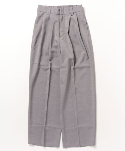 「Auntie Rosa Holiday」 スラックス MEDIUM グレー レディース_画像2