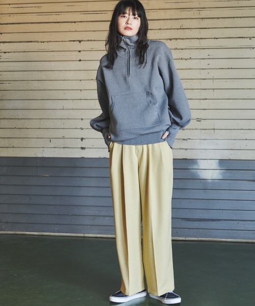 「Auntie Rosa Holiday」 スラックス MEDIUM グレー レディース_画像7