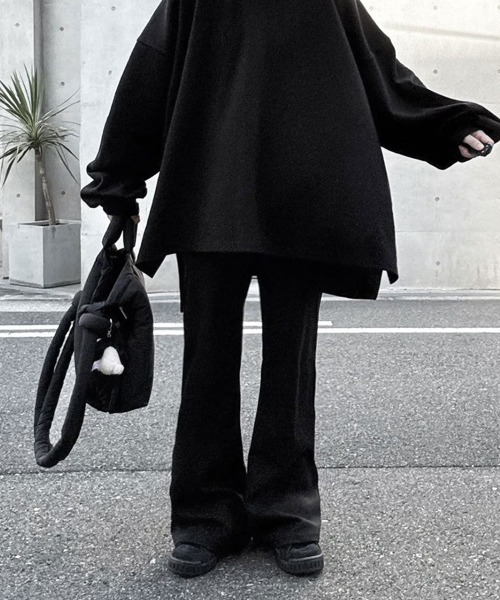 YACA（ヤーカ） パンツ Basic Flare Pants/ベーシックフレアパンツ