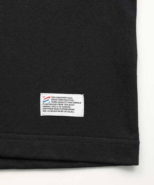 「SILAS」 半袖Tシャツ LARGE ライトブルー メンズ_画像4