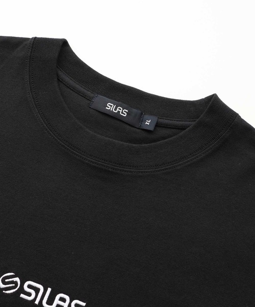 「SILAS」 半袖Tシャツ LARGE ライトブルー メンズ_画像7