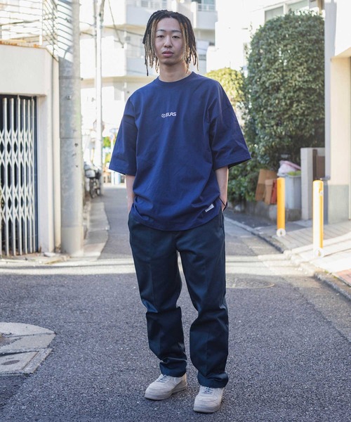 「SILAS」 半袖Tシャツ LARGE ライトブルー メンズ_画像8