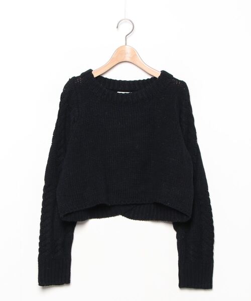 UNIF（ユニフ） 長袖ニット S ブラック レディース : ZOZOTOWN Yahoo 