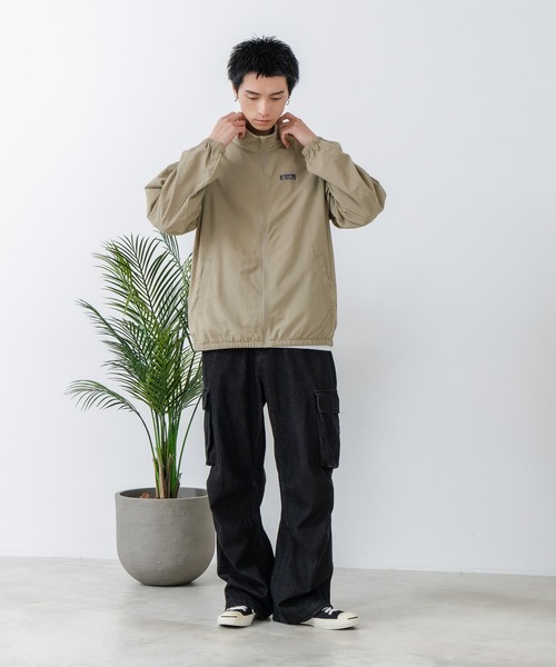 「ragged mountain」 ナイロンブルゾン MEDIUM グレー メンズ_画像2