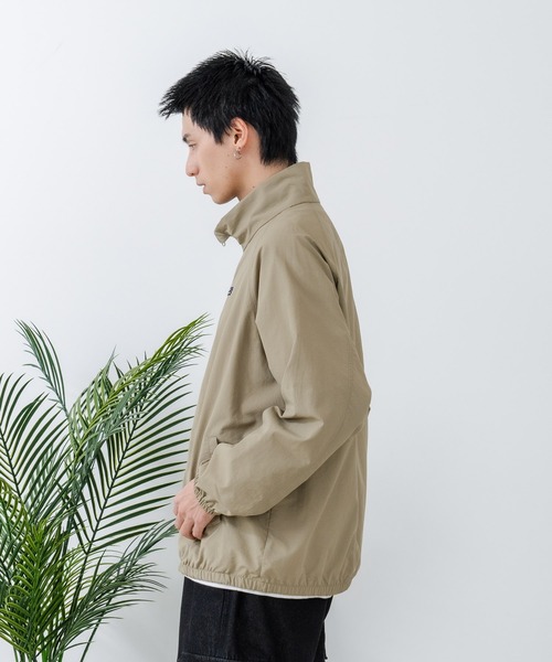 「ragged mountain」 ナイロンブルゾン MEDIUM グレー メンズ_画像9