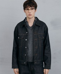 LURAKU デニムジャケット gジャン 「LURAKU」Rigid Denim Jacket