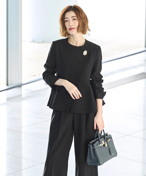 RUIRUE BOUTIQUE（ルイルエブティック） セットアップ ノーカラー