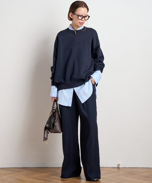 EVERYDAY I LIKE. パンツ *イージーワイドパンツ レディース