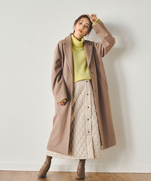 「Droite lautreamont」 タートルネックニット M ブルー レディース_画像9