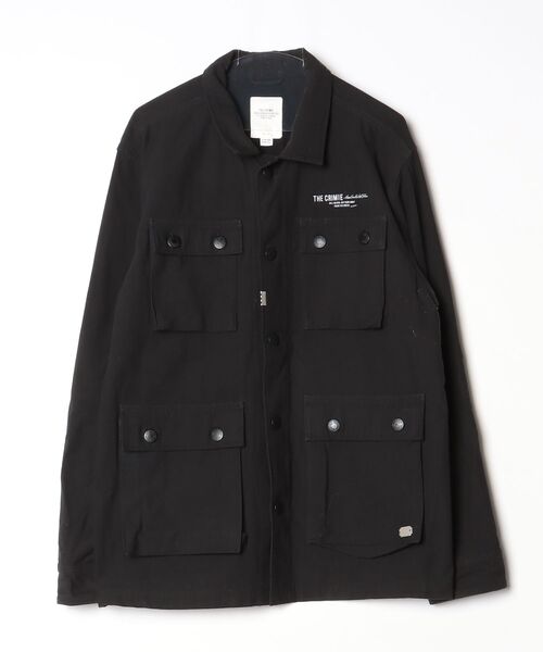 CRIMIE（クライミー） ミリタリージャケット XX-LARGE ブラック メンズ