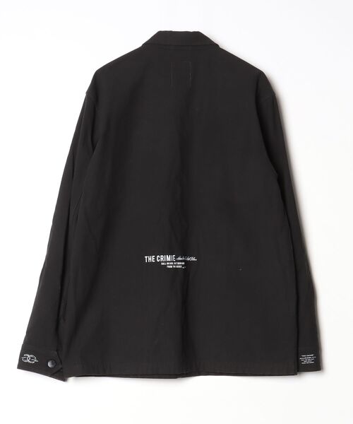 CRIMIE（クライミー） ミリタリージャケット XX-LARGE ブラック メンズ