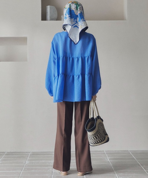 「DOUX ARCHIVES」 イージーパンツ 36 イエロー レディース_画像4