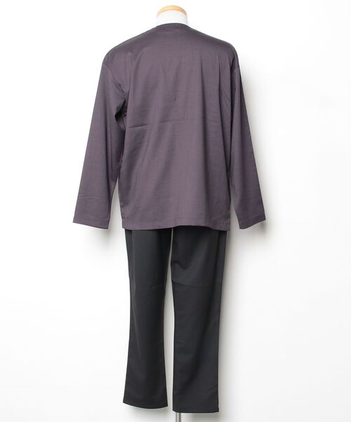 「ANPAS」 セットアップ L パープル メンズ_画像2