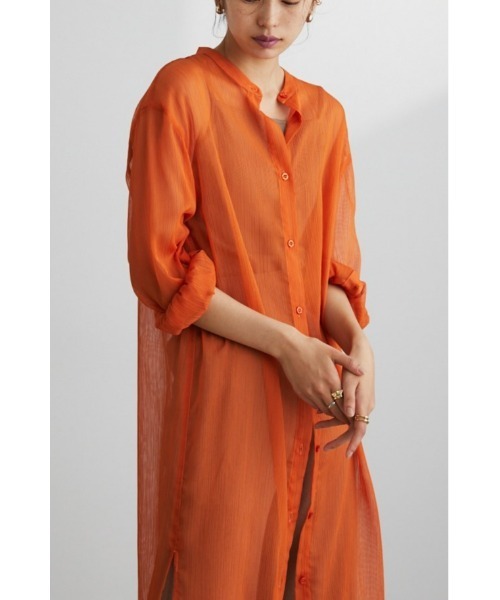 「STYLEMIXER」 長袖ブラウス FREE ベージュ レディース_画像2